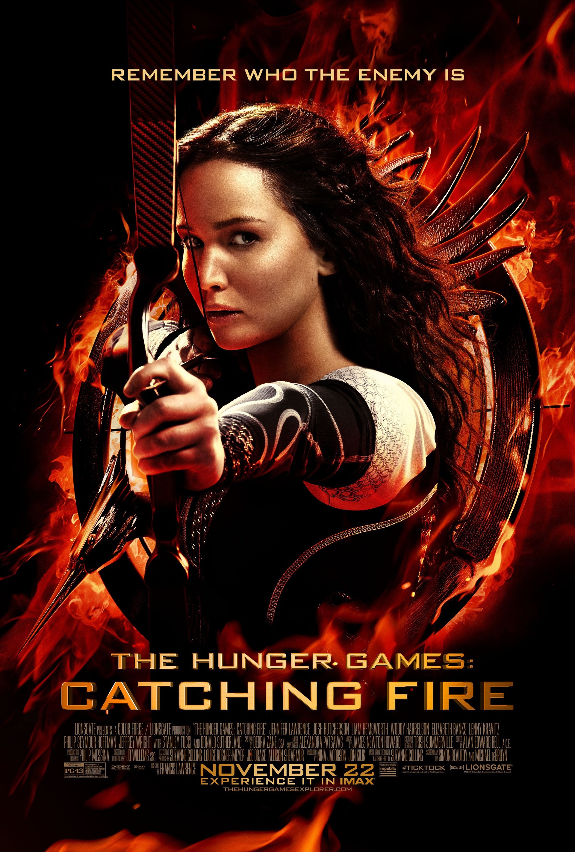 Cover image for The Hunger Games: Catching Fire