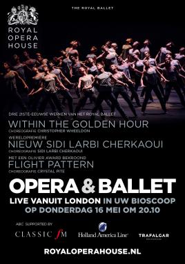 Triple Bill: Flight Pattern/Within the Golden Hour/New work (ROH 2019) (Ballet)