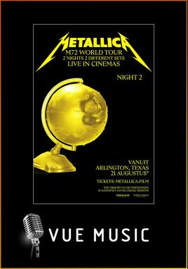Metallica M72 World Tour: Live from TX - Night 2 (Vue Music)