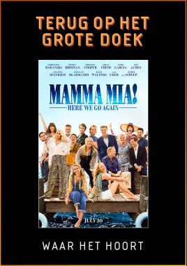 Mamma Mia! Here We Go Again (Vue Classic)