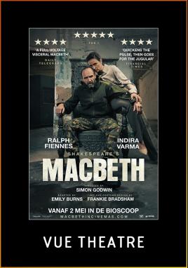 Macbeth: Ralph Fiennes & Indira Varma (Vue Theatre)