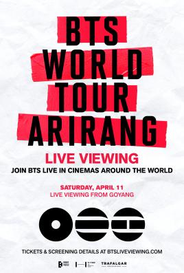BTS World Tour 'Arirang' in Goyang: Live Viewing (Vue Music)