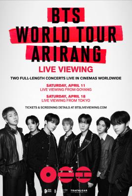 BTS World Tour 'Arirang' in Japan: Live Viewing (Vue Music)