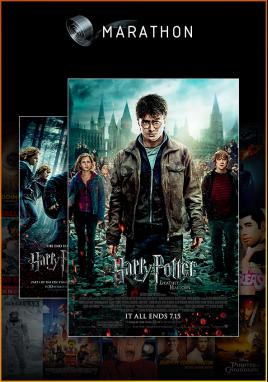 Harry Potter and the Deathly Hallows - Part 1+2 (Marathon)